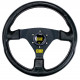 Volanty 3 ramenný športový volant OMP RACING GP, 330mm, polyuretán, bez odsadenia, čierna | race-shop.sk