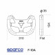 Volanty 5 ramenný volant Sparco F-10 C, 270mm semiš, bez odsadenia | race-shop.sk