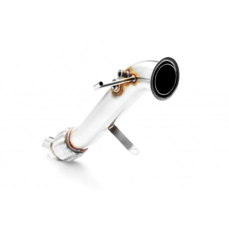Down pipe, dump pipe RM MOTORS downpipe pre BMW E87 118D 120D M47N2, 61 mm | race-shop.sk