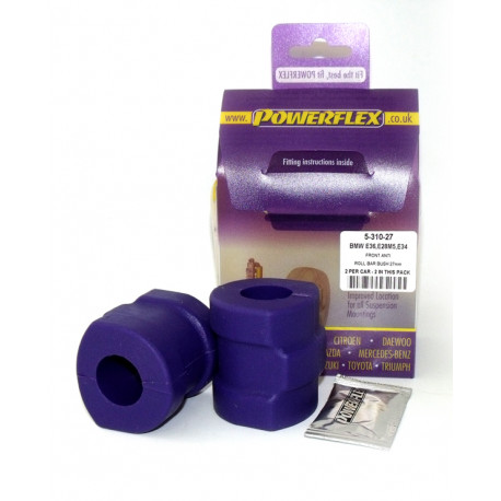 E36 3 Series Compact (1993-2000) Powerflex Silentblok uloženia predného stabilizátora 27mm BMW E36 3 Series Compact (1993-2000) | race-shop.sk
