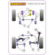 Focus Mk1 RS Powerflex Držiaky výfuku Ford Focus Mk1 RS | race-shop.sk
