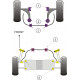 Mondeo (2000 to 2007) Powerflex Zadný silentblok spodného predného ramena, nastavenie záklonu Ford Mondeo (2000 to 2007) | race-shop.sk