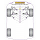 4 Motion (1996 - 2005) Powerflex Silentblok predného horného ramena s nastaviteľným odklonom Volkswagen 4 Motion (1996 - 2005) | race-shop.sk