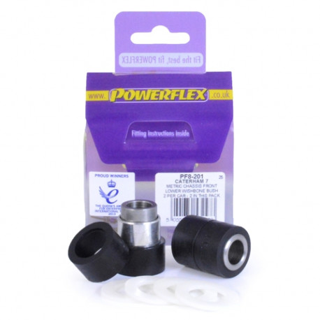 7 Metric Chassis DeDion without Watts Linkage (2006 on) Powerflex Silentblok uloženia "A" rámu 10mm Caterham 7 | race-shop.sk