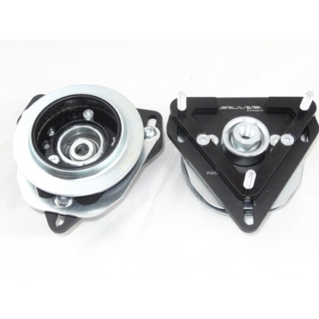 Horné uloženia Horné nastaviteľné uloženia tlmičov Silver Project Domlager pre FORD Focus, Mazda 3, Volvo C30 | race-shop.sk