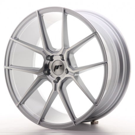 Hliníkové disky Japan Racing JR30 20x8,5 ET30 5x120 Silver Machined | race-shop.sk