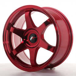 Japan Racing JR3 17x8 ET35 BLANK, Platinum Red