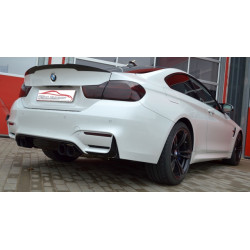 70mm Športový tlmič výfuku- Duplex (nerez) - s certifikátom ECE (861371D-X)