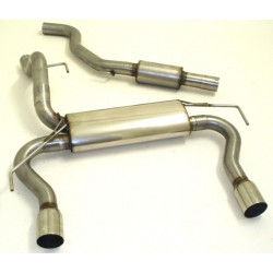 70mm Duplex Výfuk (nerez) - s certifikátom ECE (881137TND-X)