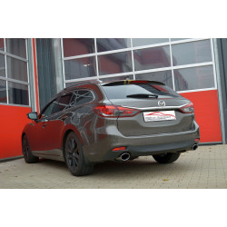 70mm Výfukový systém- Duplex Mazda 6 (GJ/GH) Kombi - s certifikátom ECE (882216D-X)