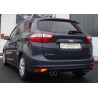 Duplex Športový tlmič výfuku Ford C-Max DXA - s certifikátom ECE