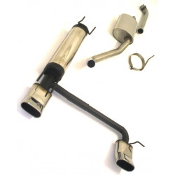 Gr.A Duplex Výfuk Opel Omega B - s certifikátom ECE (991140-x)