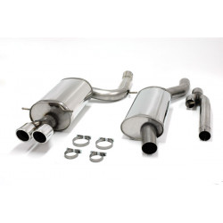 3"(76mm) Výfuk Audi A4 B5 Quattro - s certifikátom ECE (981014S-X3-X)