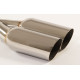 S dvoma výstupmi Koncovka výfuku 2x90mm (ER-38) | race-shop.sk