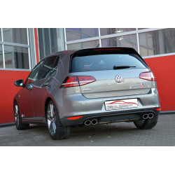Duplex Výfukový systém VW Golf VII GTD - s certifikátom ECE (901450GTD-X)