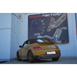 Gr.A Duplex Výfuk (nerez) - s certifikátom ECE VW Beetle (991449A-X)