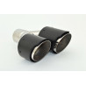 Koncovka výfuku Carbon 2x100mm (posun v ľavo)