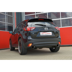 70mm Výfukový systém- Duplex Mazda CX-5 FWD - s certifikátom ECE (882224AD-X)
