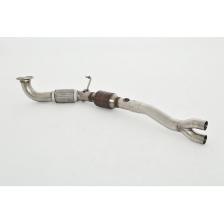 Down pipe, dump pipe 76mm Downpipe s 200CPSI športový kat. Audi RS3 8P Sportback Quattro (981033RS-X3-DPKAHJS) | race-shop.sk