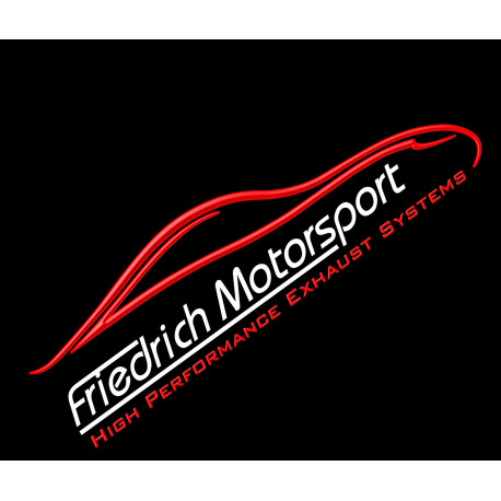 Výfukové systémy Friedrich Motorsport 76mm 200CPSI športový kat. (nerez) (981184T-X3-KA) | race-shop.sk