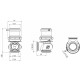 Externé Extrerná wastegate Turbosmart comp-gate 40, V-band | race-shop.sk