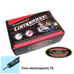 Zapaľovacie káble Magnecor 7mm sport pre TRIUMPH TR4 (screw-in dist. cap)