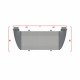 Na mieru Performance intercooler Wagner na mieru 650mm x 400mm x 100mm | race-shop.sk