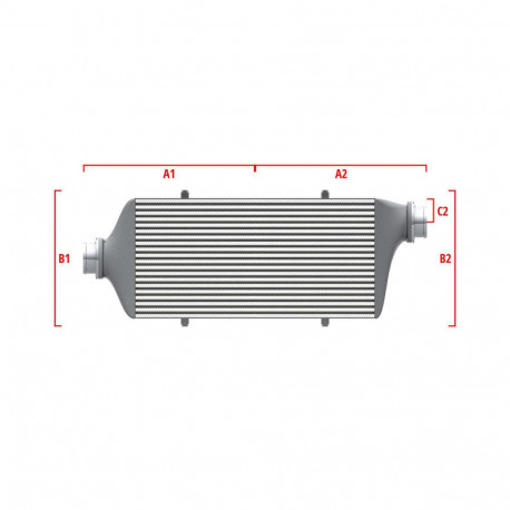 Na mieru Competition intercooler Wagner na mieru 500mm x 300mm x 90mm | race-shop.sk