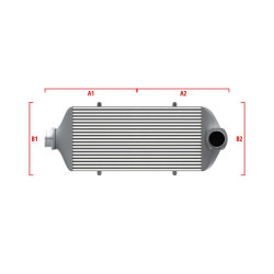 Performance intercooler Wagner na mieru 600mm x 300mm x 90mm