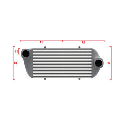 Competition intercooler Wagner na mieru 700mm x 300mm x 90mm