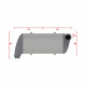 Na mieru Performance intercooler Wagner na mieru 500mm x 205mm x 80mm | race-shop.sk