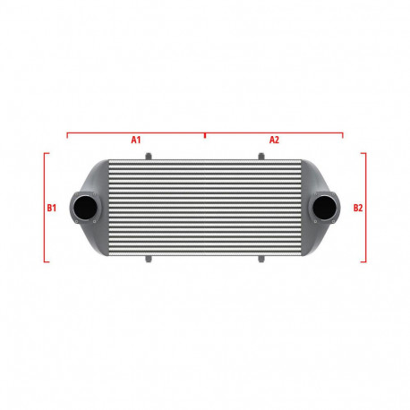 Na mieru Performance intercooler Wagner na mieru 700mm x 205mm x 80mm | race-shop.sk