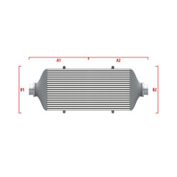 Competition intercooler Wagner na mieru 500mm x 400mm x 100mm