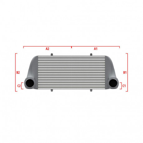 Na mieru Performance intercooler Wagner na mieru 600mm x 300mm x 90mm | race-shop.sk