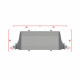 Na mieru Competition intercooler Wagner na mieru 500mm x 400mm x 100mm | race-shop.sk