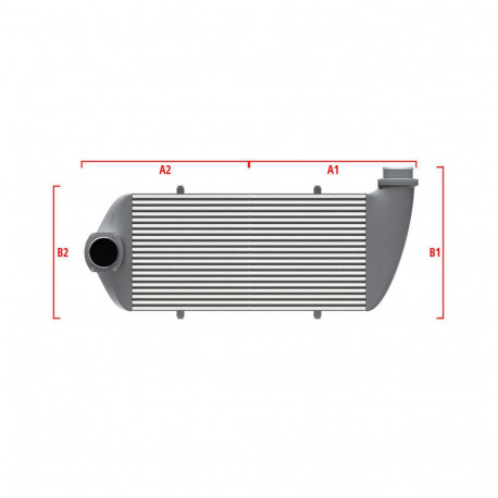 Na mieru Performance intercooler Wagner na mieru 700mm x 300mm x 90mm | race-shop.sk
