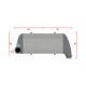 Na mieru Competition intercooler Wagner na mieru 550mm x 400mm x 100mm | race-shop.sk