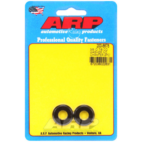 Pevnostné skrutky ARP podložky (čierne), 9,52 × 22,22 × 3,81 mm, 2 ks | race-shop.sk