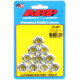 Pevnostné skrutky ARP matice (s prírubou), M10×1.25, 10 ks | race-shop.sk