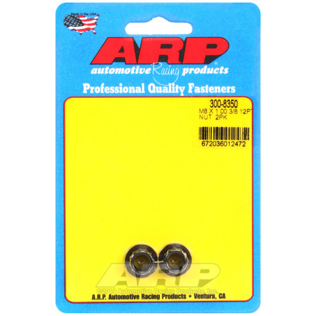 Pevnostné skrutky ARP matice (12-hranná hlava), M8×1.00, 2 ks | race-shop.sk