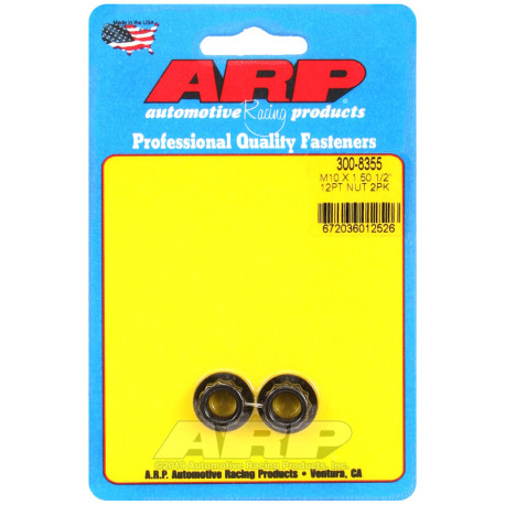 Pevnostné skrutky ARP matice (12-hranná hlava), M10×1.50, 2 ks | race-shop.sk