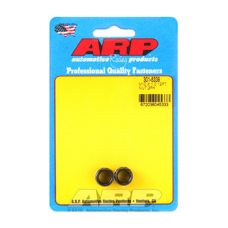 Pevnostné skrutky ARP M10 X 1.0 12pt sada matíc (2ks) | race-shop.sk