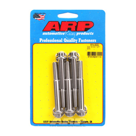 Pevnostné skrutky ARP "3/8""-16 x 3.000 12pt 7/16 SS skrutky" (5ks) | race-shop.sk