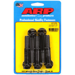ARP 1/2"-13 x 2.750 hex čierny oxid skrutky (5ks)