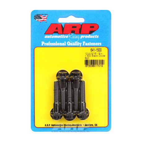 Pevnostné skrutky ARP "5/16""-18 x 1.500 12pt čierny oxid skrutky" (5ks) | race-shop.sk