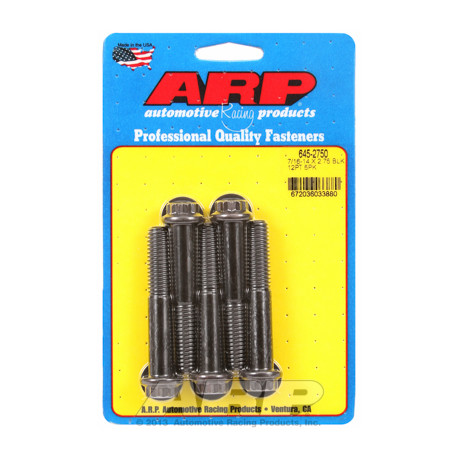 Pevnostné skrutky ARP "7/16""-14 X 2.750 12pt 1/2 čierny oxid skrutky"5ks | race-shop.sk