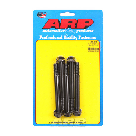 Pevnostné skrutky ARP M10 x 1.25 x 100 hex čierny oxid skrutky (5ks) | race-shop.sk