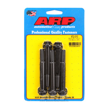 Pevnostné skrutky ARP ARP M10 x 1.50 x 80 12pt čierny oxid skrutky (5ks) | race-shop.sk