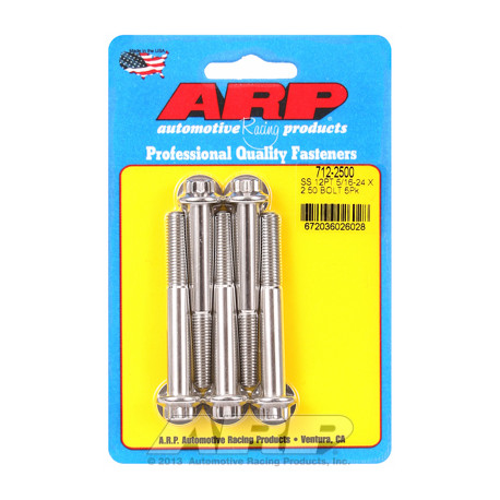 Pevnostné skrutky ARP "5/16""-24 x 2.500 12pt SS skrutky" (5ks) | race-shop.sk