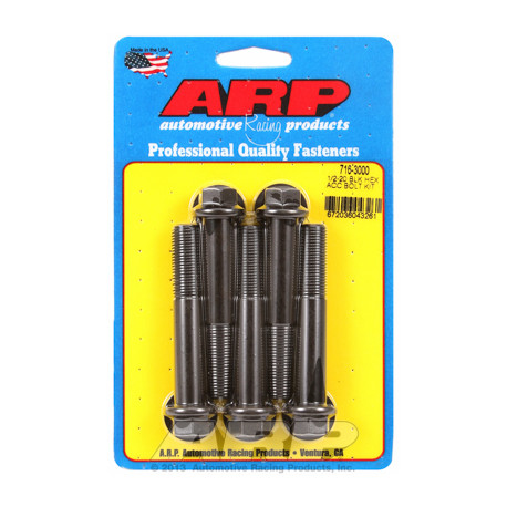 Pevnostné skrutky ARP sada skrutiek 1/2-20 x 3.000 čierny oxid Hex | race-shop.sk